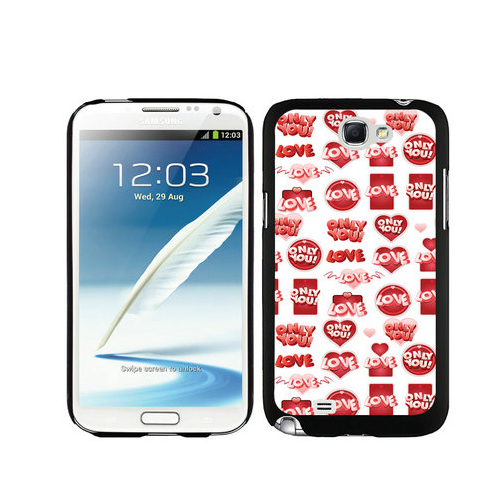 Valentine Just Love Samsung Galaxy Note 2 Cases DOY | Coach Outlet Canada